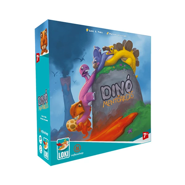Dinó mentőakció társasjáték
