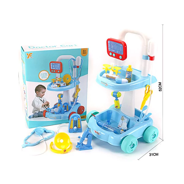 Gurulós orvosi játékszett