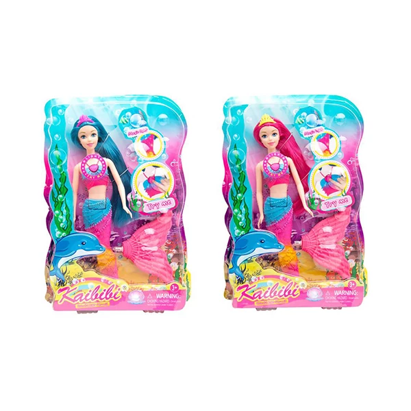 Kaibibi sellő fénnyel, kétféle változatban