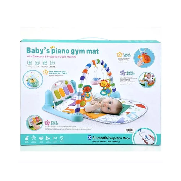 Zenélő bébi játszószőnyeg Bluetooth-os kapcsolattal