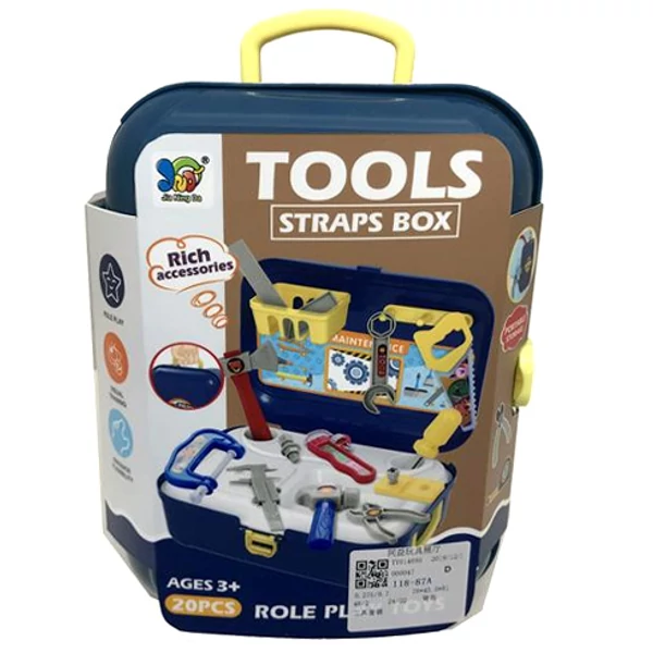 Szerszám szett bőröndben 20db-os