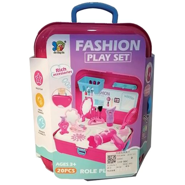 Szépség szett bőröndben 20db-os