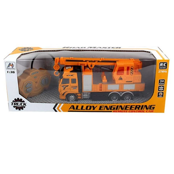 Építőipari RC munkagép fénnyel 27MHz 1/36
