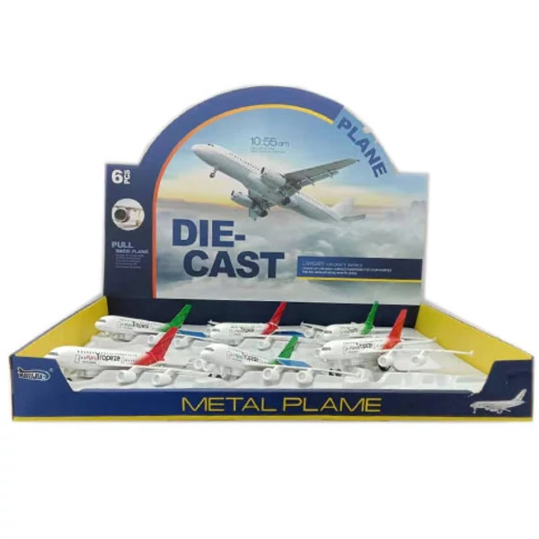 Metal Plame fém repülőgép fénnyel, többféle változatban