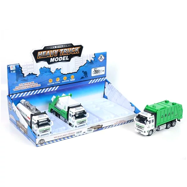 Hátrahúzós hulladékgyűjtő kamion többféle változatban 1/38