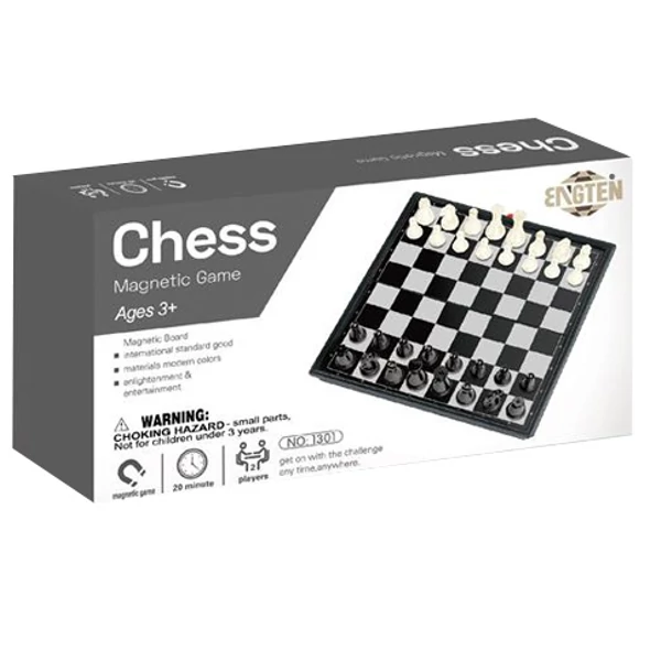 Mágneses sakk készlet dobozban 13x13cm