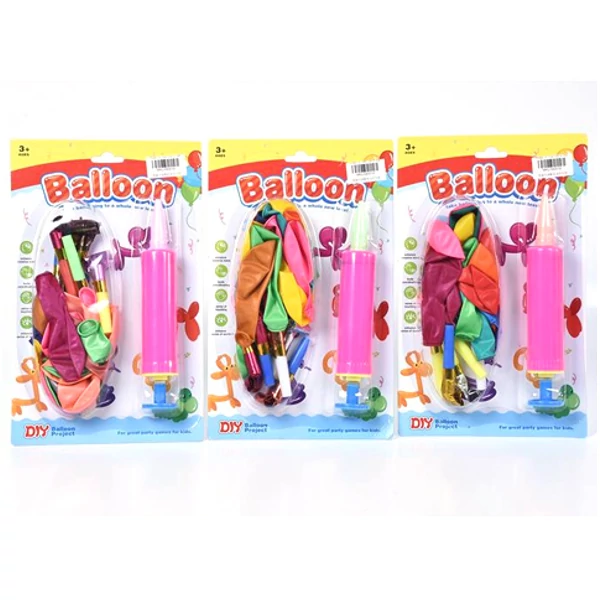 Parti lufi szett pumpával és anyósnyelvvel