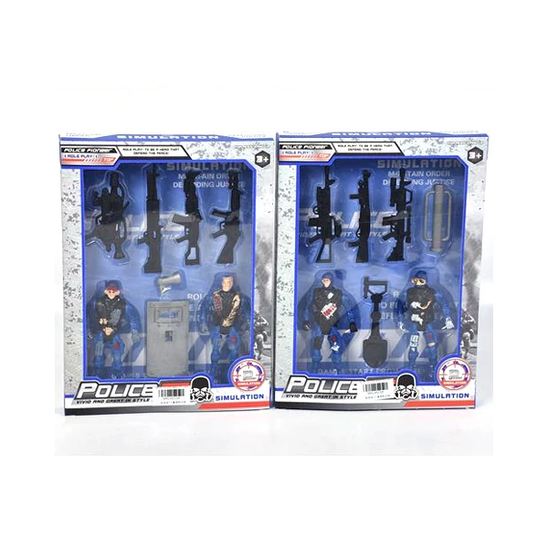 Police rendőr páros játékszett kiegészítőkkel kétféle változatban