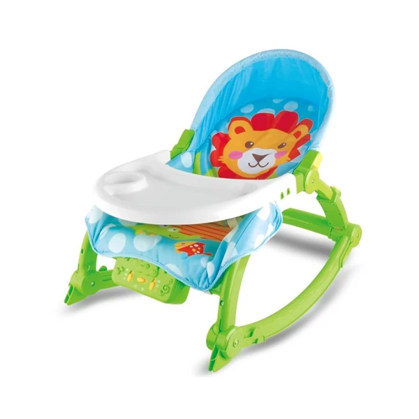 Állatos bébi pihenő hintaszék hanggal