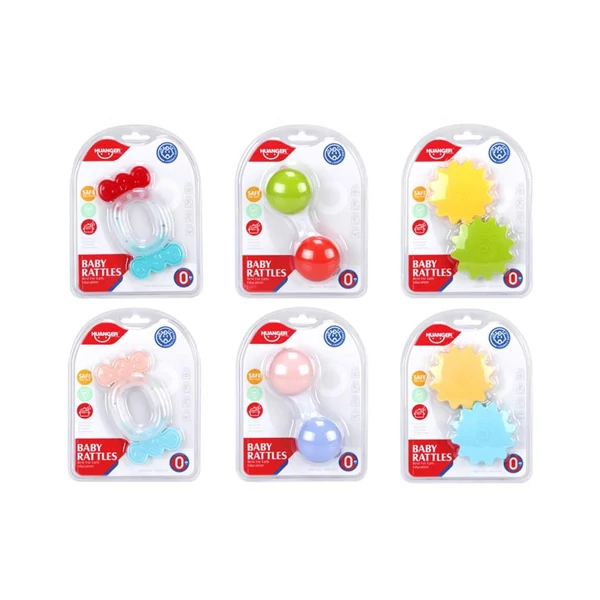 Színes bébi csörgő többféle változatban