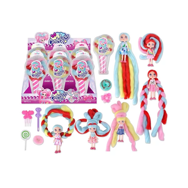 Candylocks babák többféle változatban 18cm