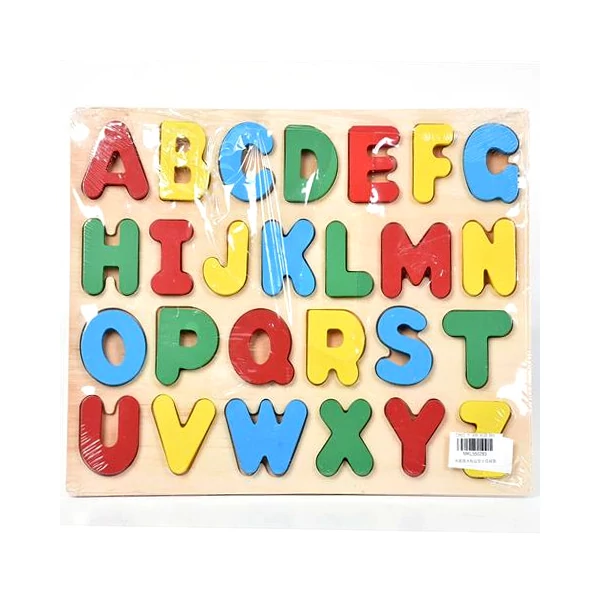 ABC fa formaillesztő játék 30x22cm