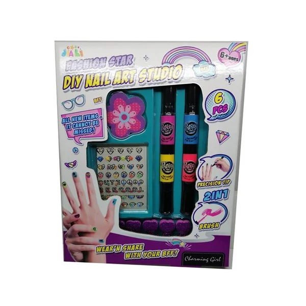 Fashion Star köröm díszítő szett matricákkal és kiegészítővel