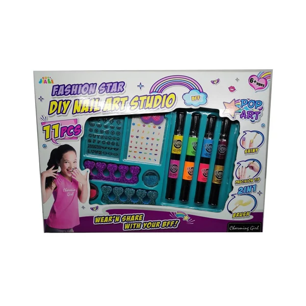 Fashion Star köröm díszítő szett körömfilcekkel és kiegészítőkkel
