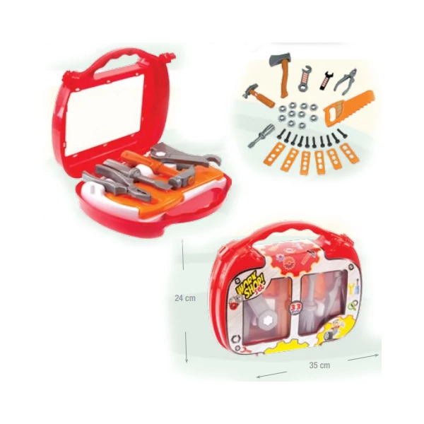 Mochtoys: Hordozható barkács készlet 33db-os szett