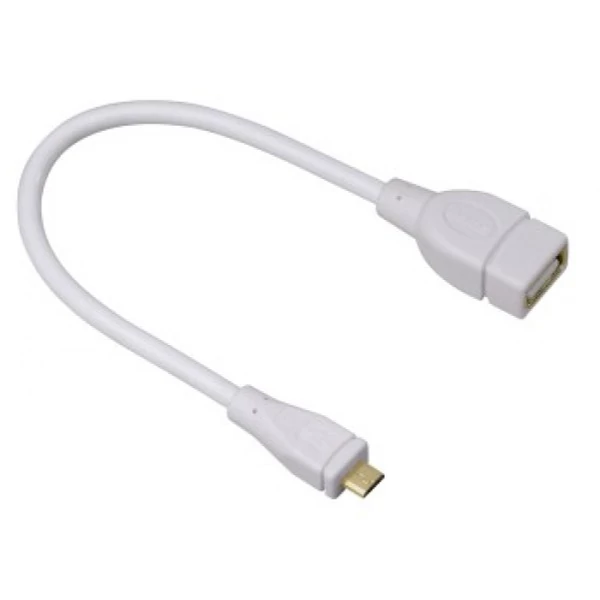 Hama micro USB-OTG adapter,fehér (54518)