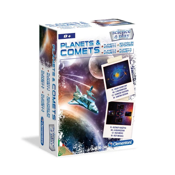 Clementoni: Bolygók és üstökösök tudományos játékszett
