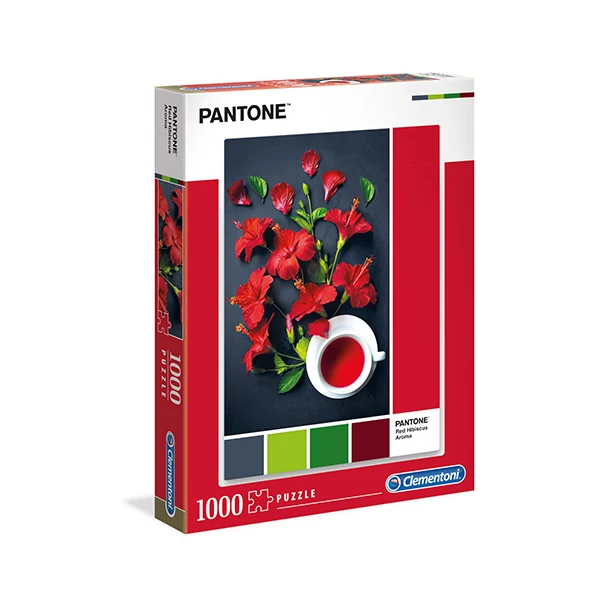 Pantone Hibiszkusz tea puzzle 1000db-os - Clementoni