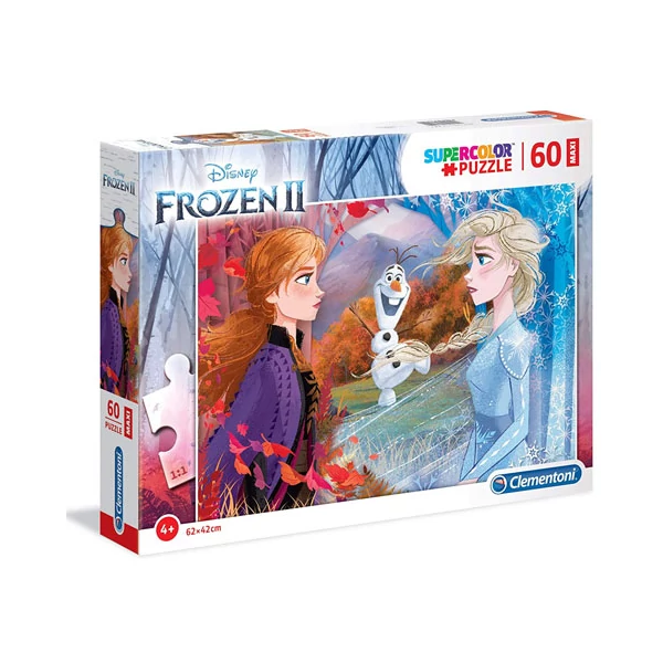 Jégvarázs II. Elza és Anna 60 db-os maxi puzzle - Clementoni