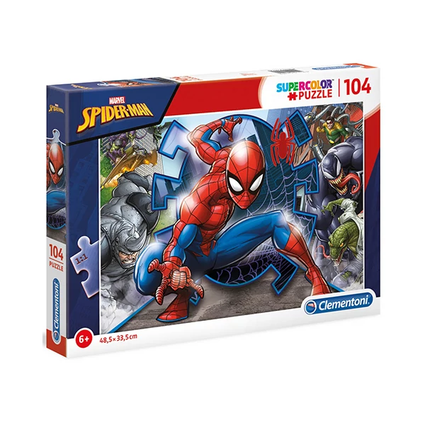 Marvel Pókember Supercolor 104db-os puzzle - Clementoni