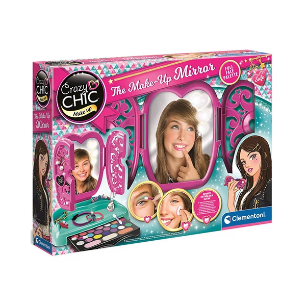 Crazy Chic Sminktükör játékszett - Clementoni