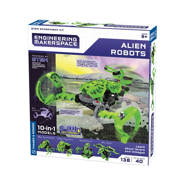 Alien Robots tudományos építőjáték