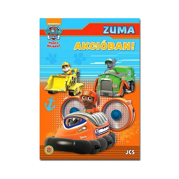 Mancs őrjárat: Zuma akcióban! foglalkoztató könyv