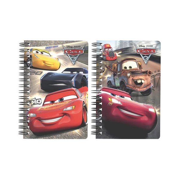 Verdák 3 spirálos jegyzetfüzet A/6-os méret kétféle változatban