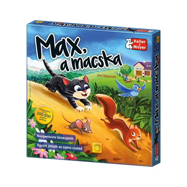 Max a macska társasjáték