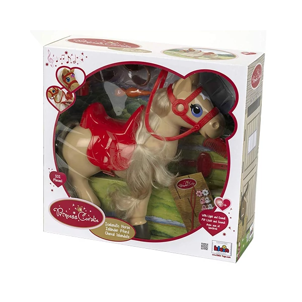 Fésülhető ló fénnyel és hanggal