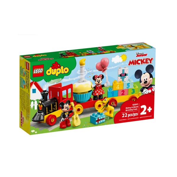LEGO® DUPLO®: Disney Mickey & Minnie születésnapi vonata (10941)