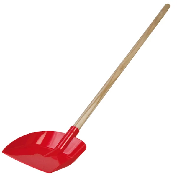 LENA: Lapát fa nyéllel 60cm-es Piros színben