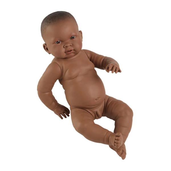 Fiú barnabőrű csecsemő baba 45cm (45003)