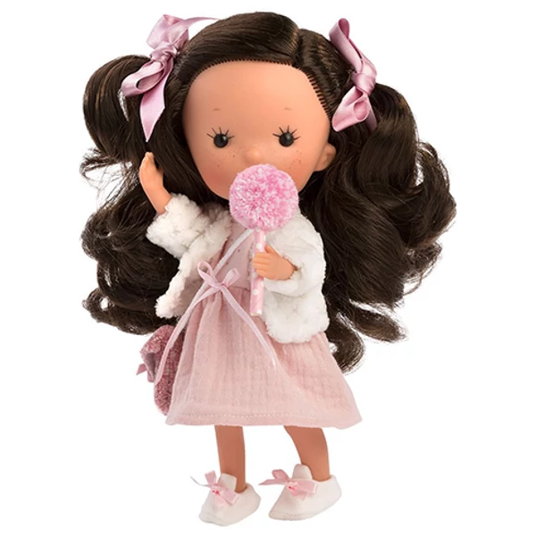 Llorens: Miss Minis Dana Star 26cm-es baba nyalókával (52604)