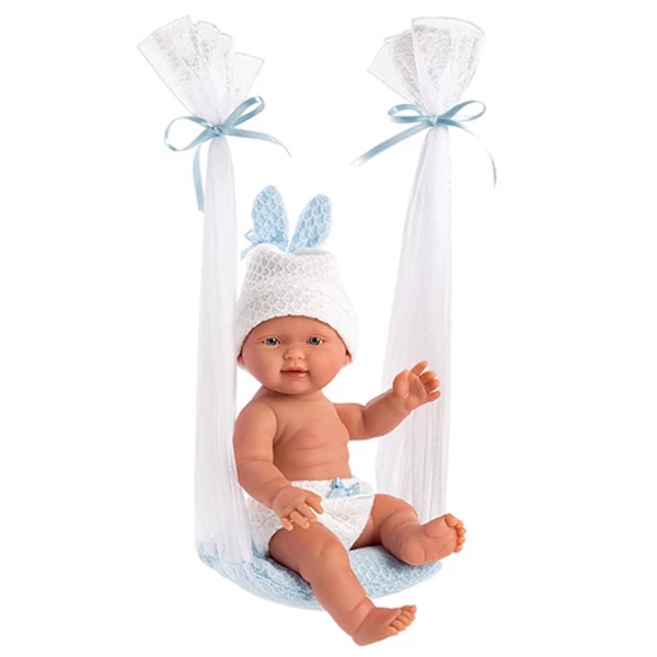 Llorens: Bebito 26cm-es fiú baba hintával (26301L)