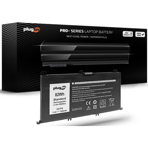 357F9 11.4V 7200mAh 82Wh akkumulátor