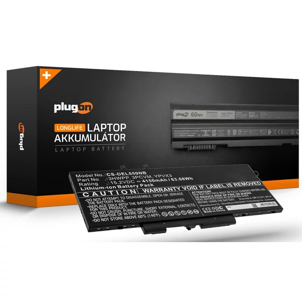 3HWPP 15.2V 4150mAh 63Wh akkumulátor