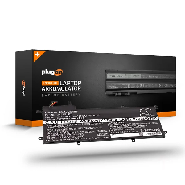 C31N1428 11.3V 4500mAh 51Wh új akkumulátor