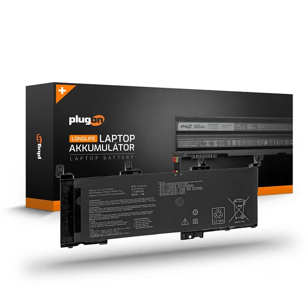 C41N1531 15.2V 4000mAh 60Wh akkumulátor