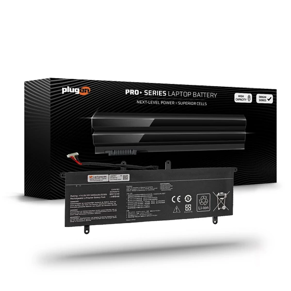 C41N1901 14.8V 3400mAh 50Wh akkumulátor