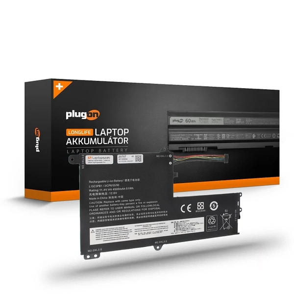 L15C3PB1 11.4V 4500mAh 51Wh akkumulátor
