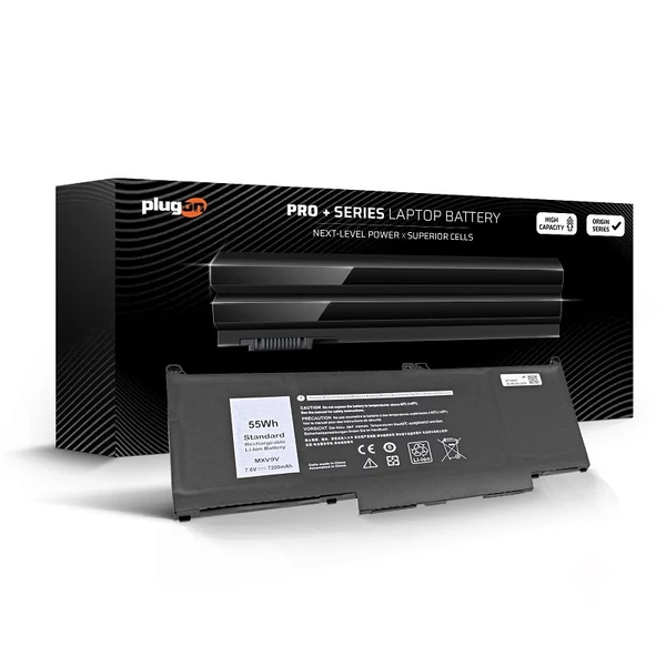 MXV9V 7.6V 7200mAh 55Wh akkumulátor