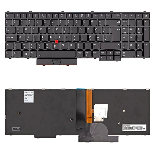 01HW215 gyári új magyar fekete háttérvilágításos laptop billentyűzet