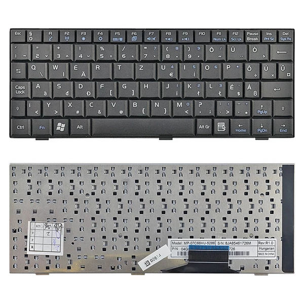 04GN012KHU20-1 magyar fekete laptop billentyűzet