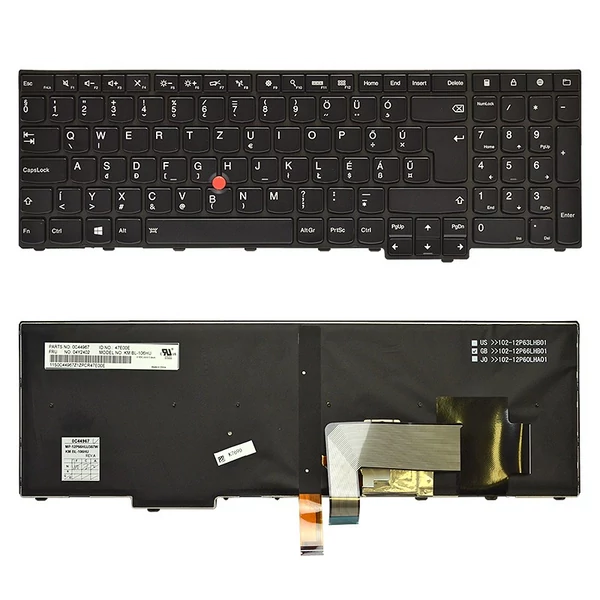 04Y2402 gyári új magyar háttérvilágításos billentyűzet