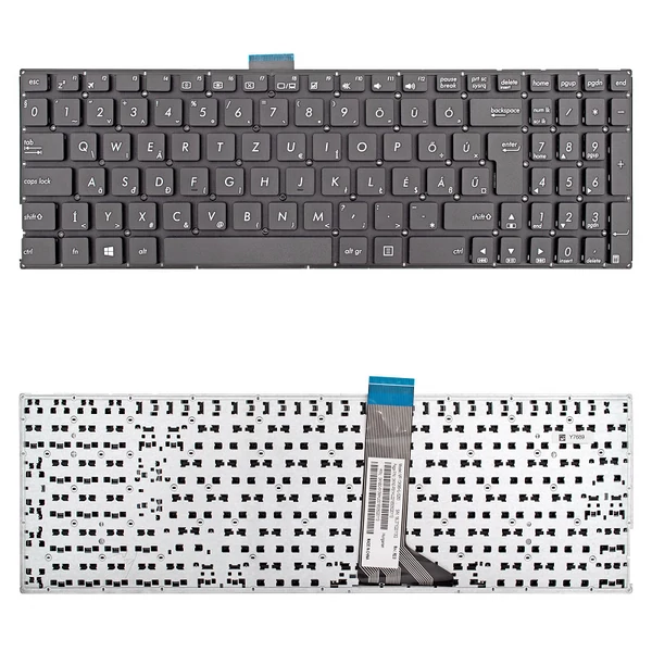 0KNB0-610MHU gyári új fekete magyar laptop billentyűzet, keret nélkül