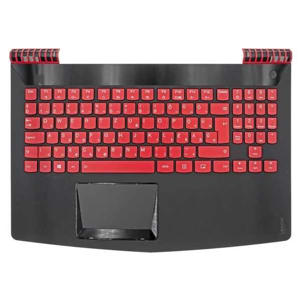 5CB0V07019 gyári új magyar háttérvilágításos piros laptop billentyűzet + fekete felső fedél