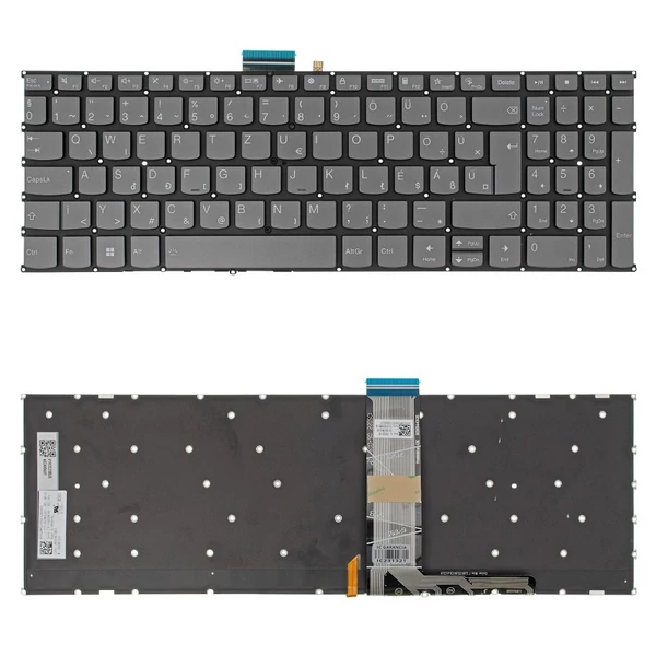 5CB1B96461 gyári új magyar háttérvilágításos laptop billentyűzet, keret nélkül