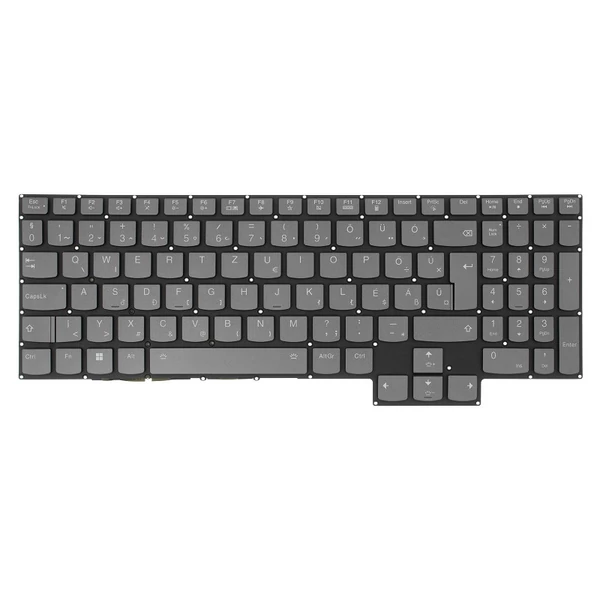 5CB1C17318 gyári új szürke magyar háttérvilágításos laptop billentyűzet, keret nélkül