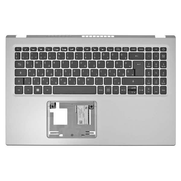 6B.A6MN2.020 gyári új, magyar laptop billentyűzet + ezüst felső fedél